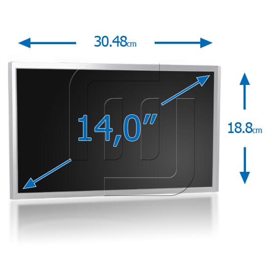 14.0 inch LCD Scherm 1280x768 Glans 30Pin