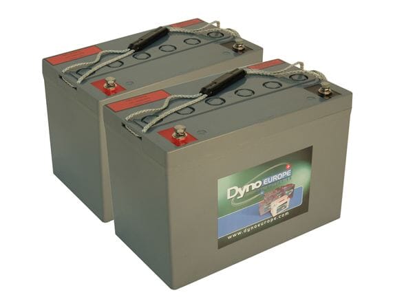 Dyno Gel Accu 12V 105Ah Vervangingsset (Excl. Kabels)