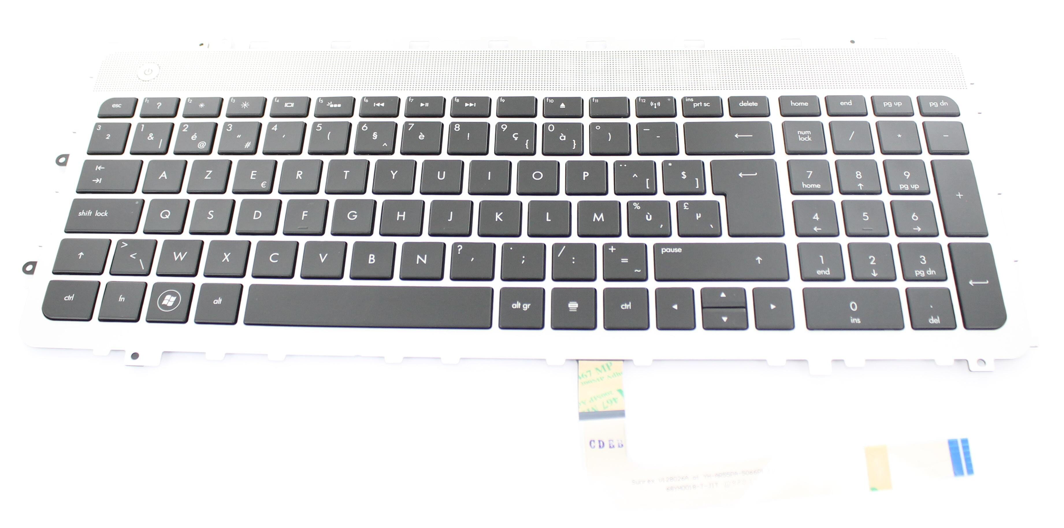 HP Laptop Toetsenbord Azerty BE + Frame