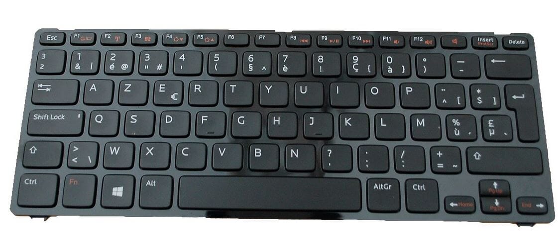 Dell Laptop Tastatur BE Win8