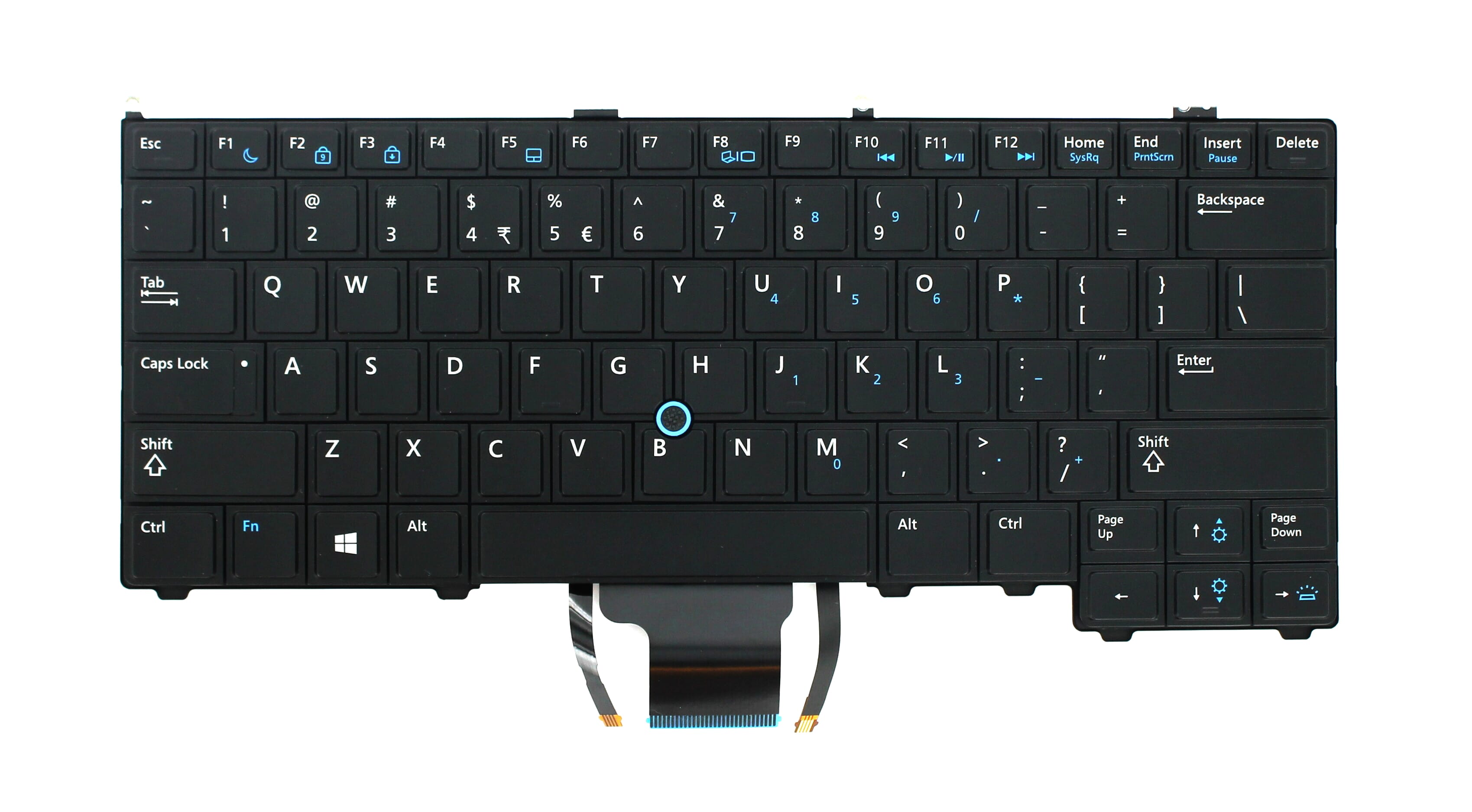 Dell Laptop Toetsenbord Qwerty US