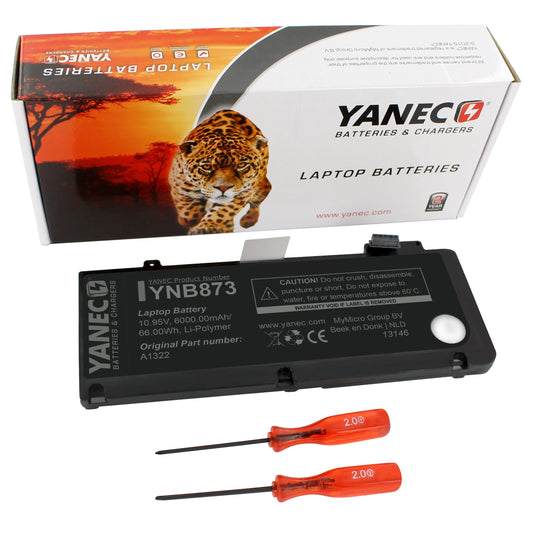 Yanec Batterie Ordinateur Portable 6000mAh