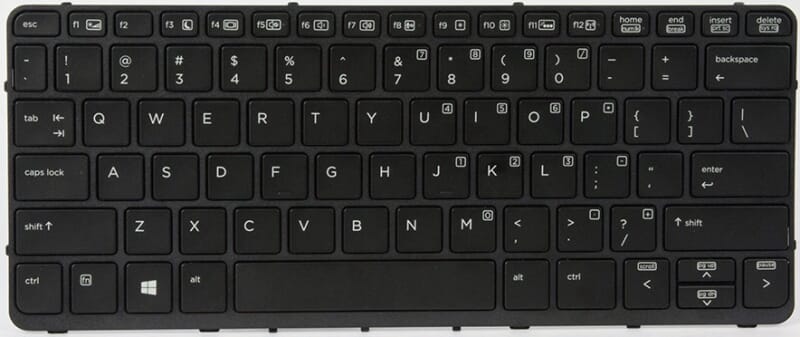 HP Keyboard Assemby (Belgium)