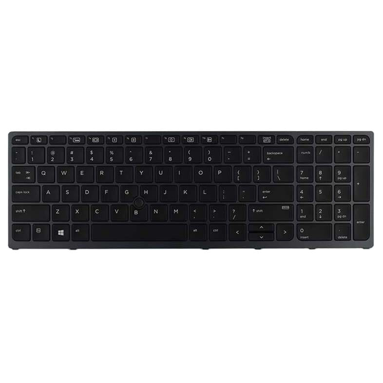 HP Clavier Qwerty US + Éclairage