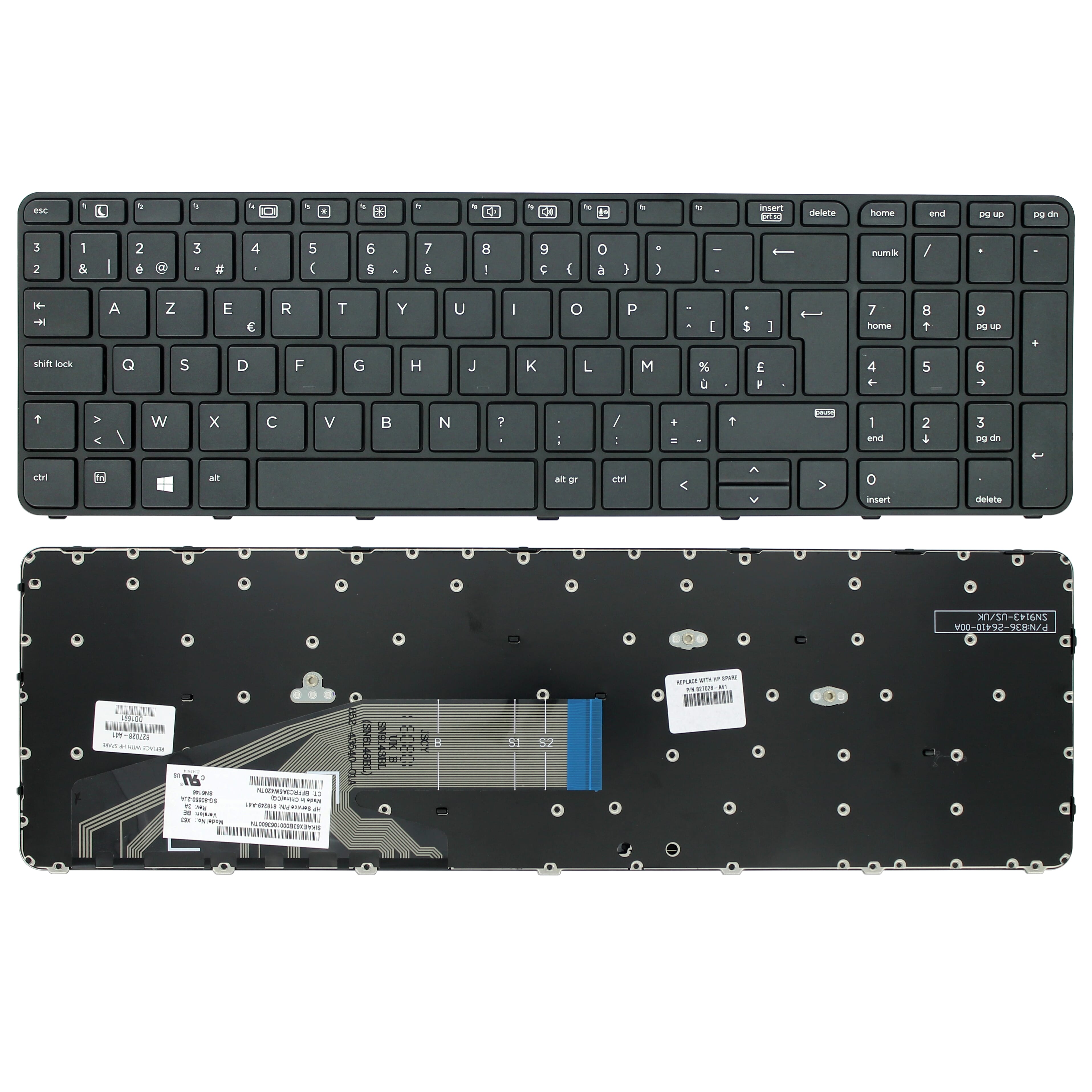 HP Clavier Azerty BE