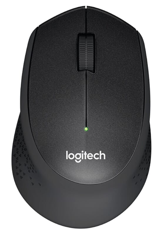 Logitech M330 Silent Plus Draadloze Optische Muis - Zwart