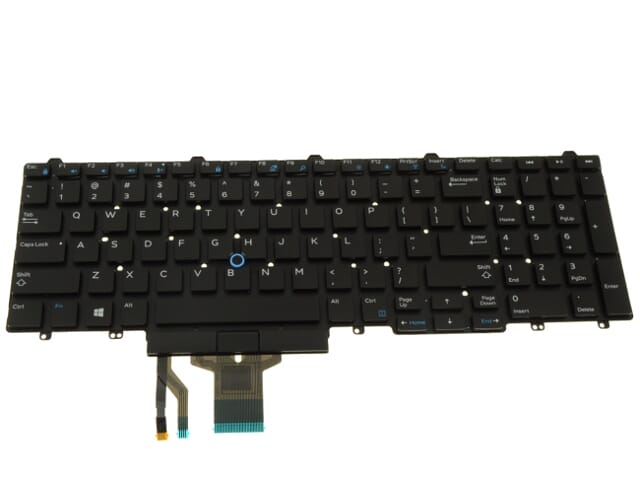 Dell Laptop Keyboard Qwerty US