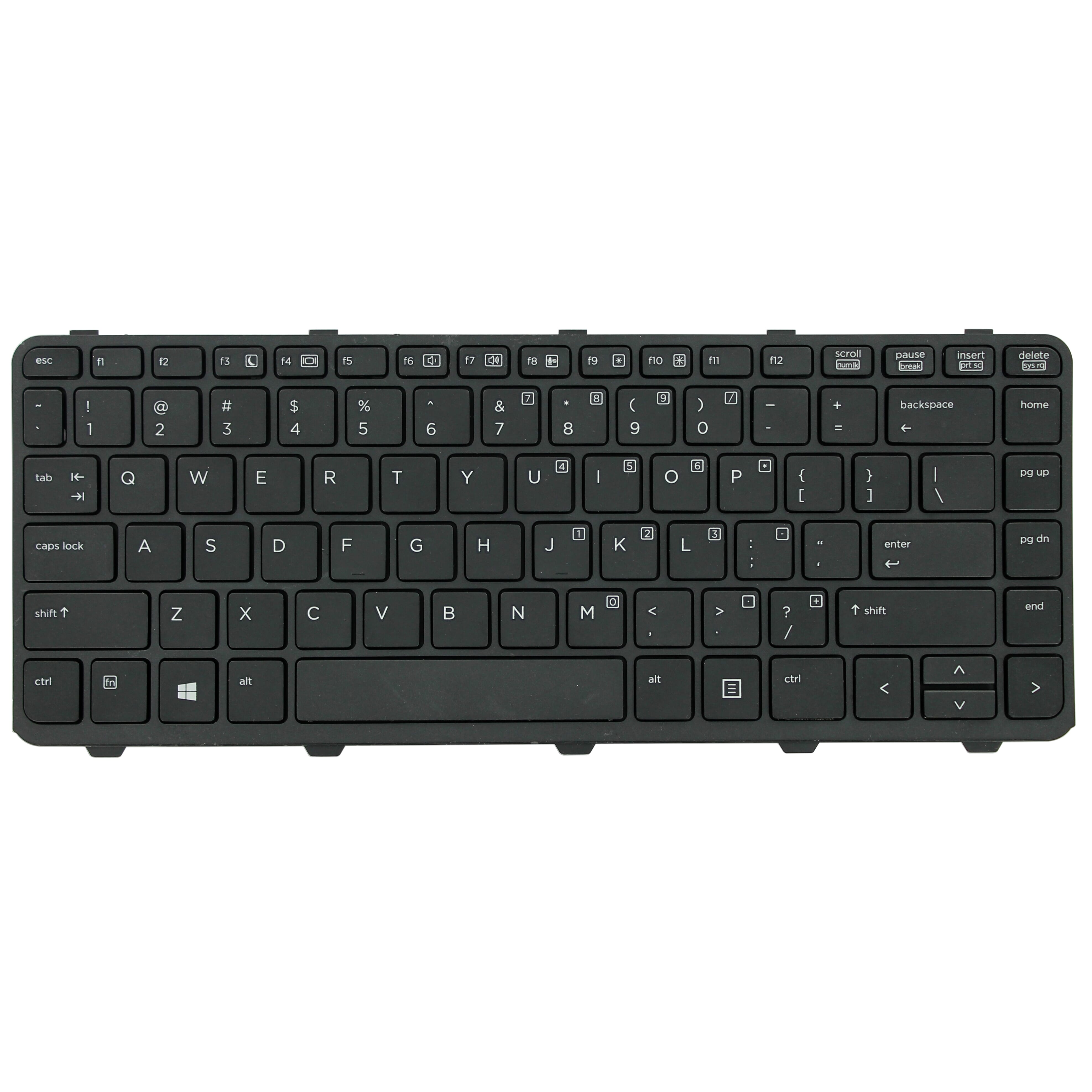 HP Laptop Tastatur Qwerty US