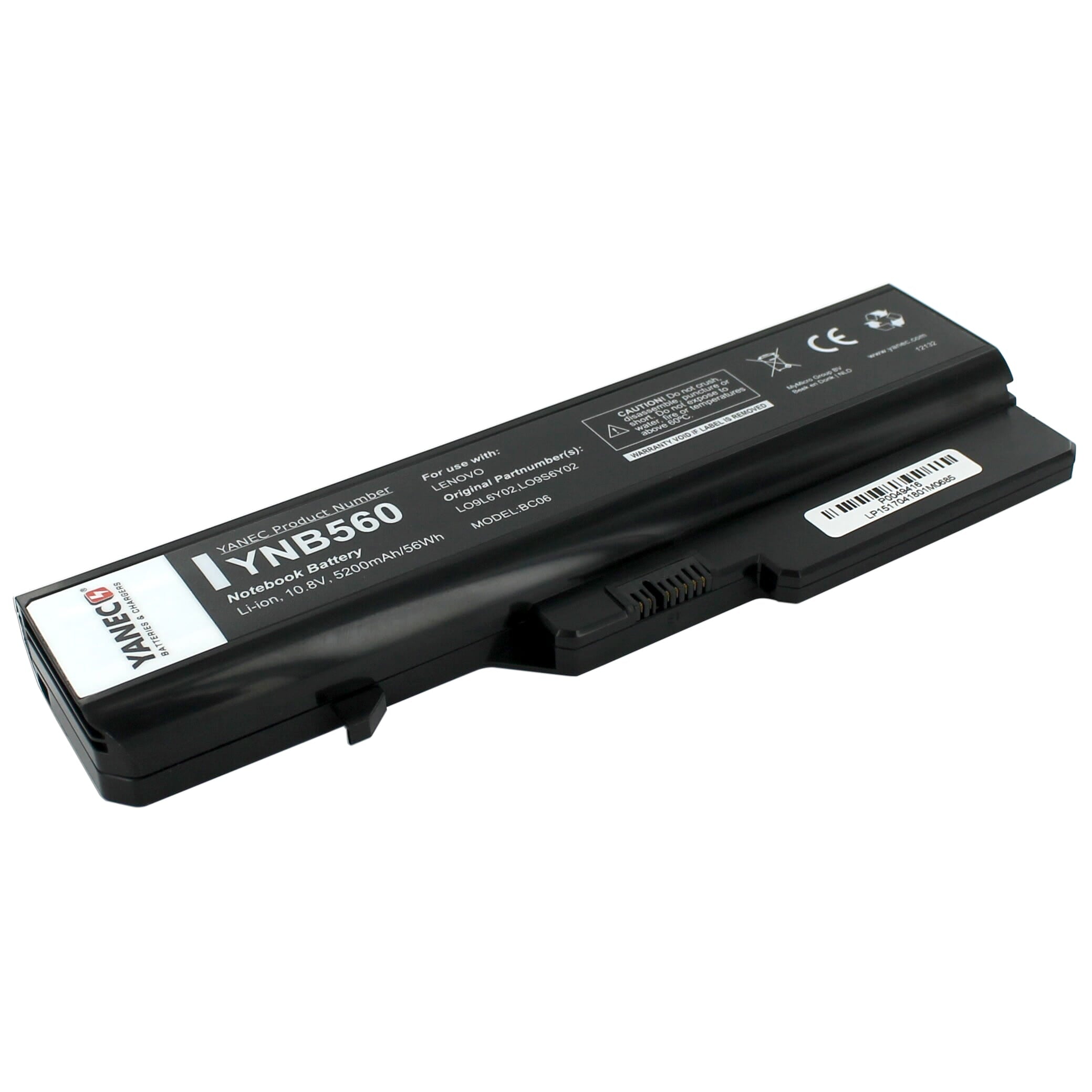 Yanec Laptop Battery 5200mAh