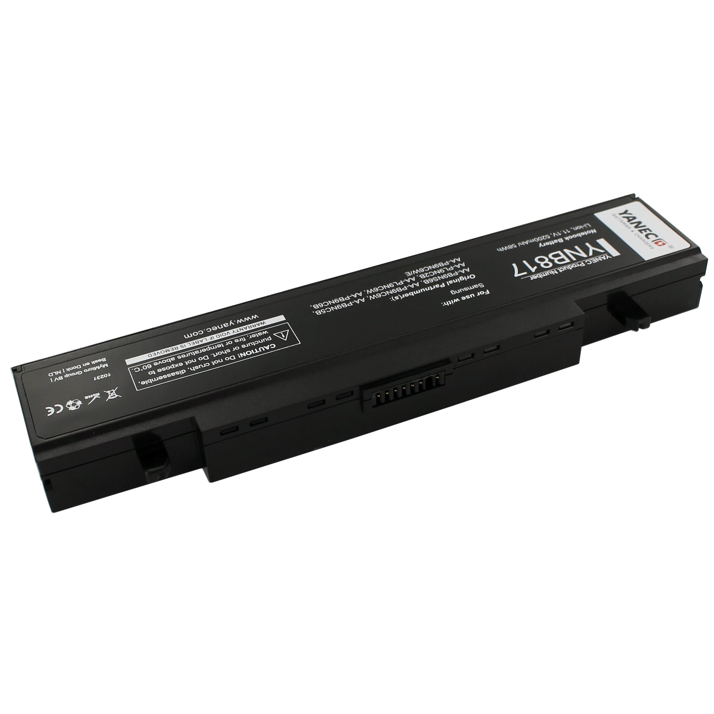 Yanec Laptop Akku 5200mAh