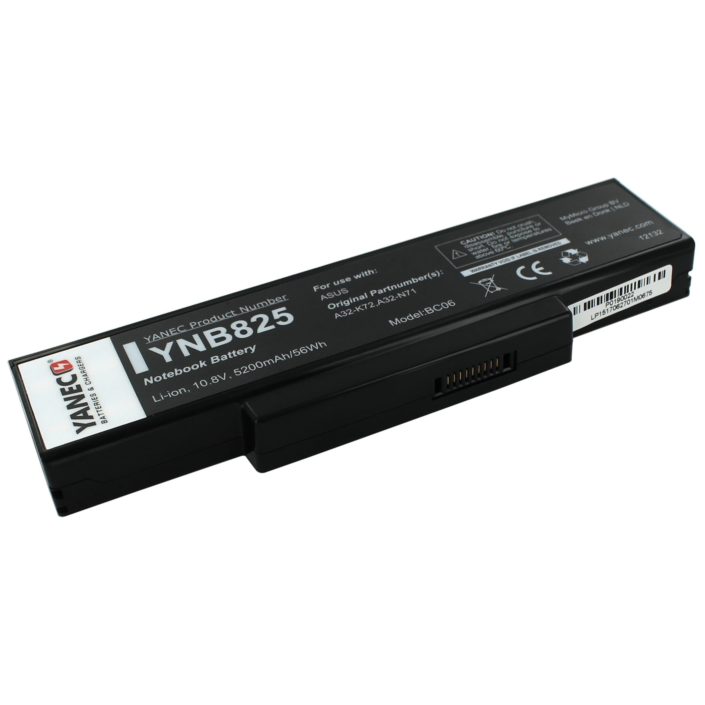 Yanec Laptop Akku 5200mAh