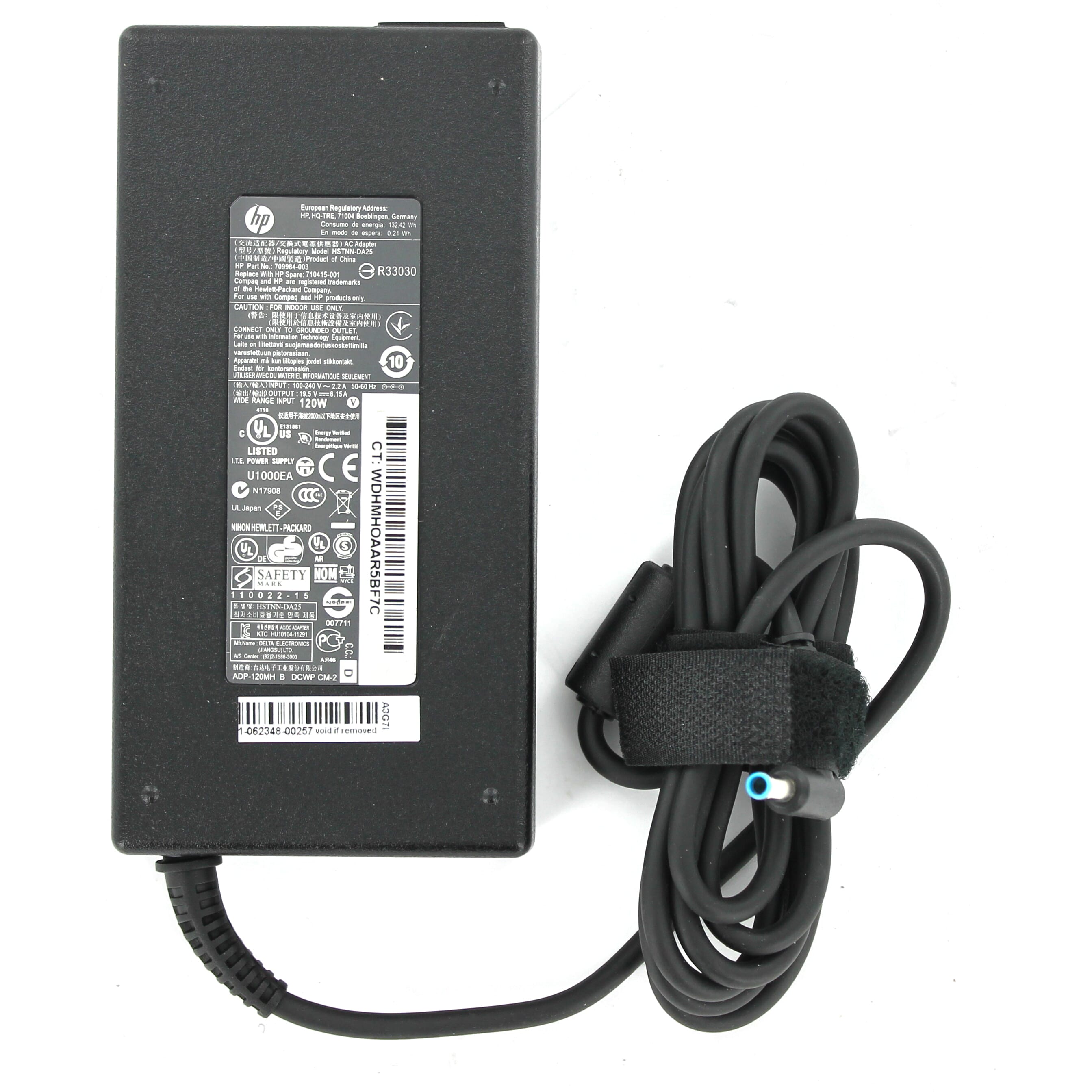 HP Laptop AC Adapter 120W