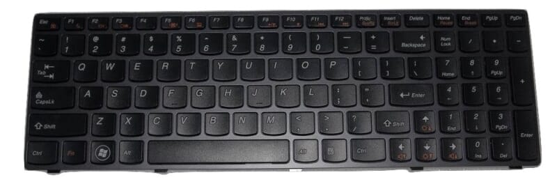 Lenovo Laptop Toetsenbord Qwerty US (Win8)