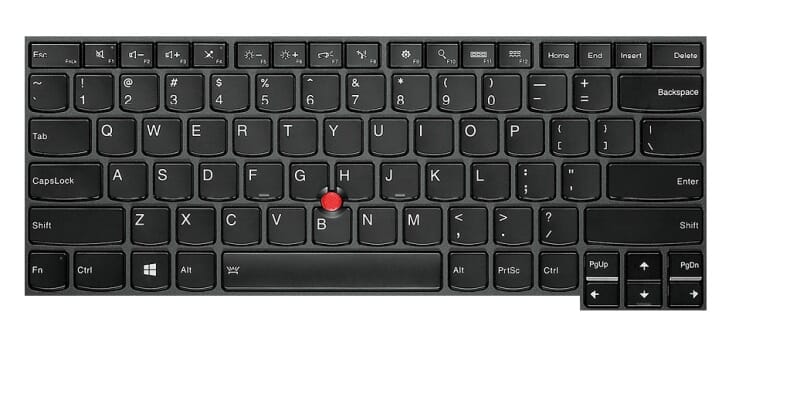 Lenovo Laptop Toetsenbord Qwertz DE + Top Cover