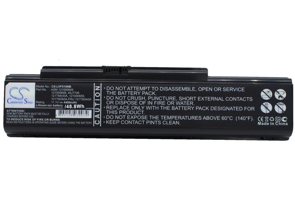 Batterie Ordinateur Portable 4400mAh