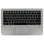 HP Clavier Qwerty US + Couvercle supérieur