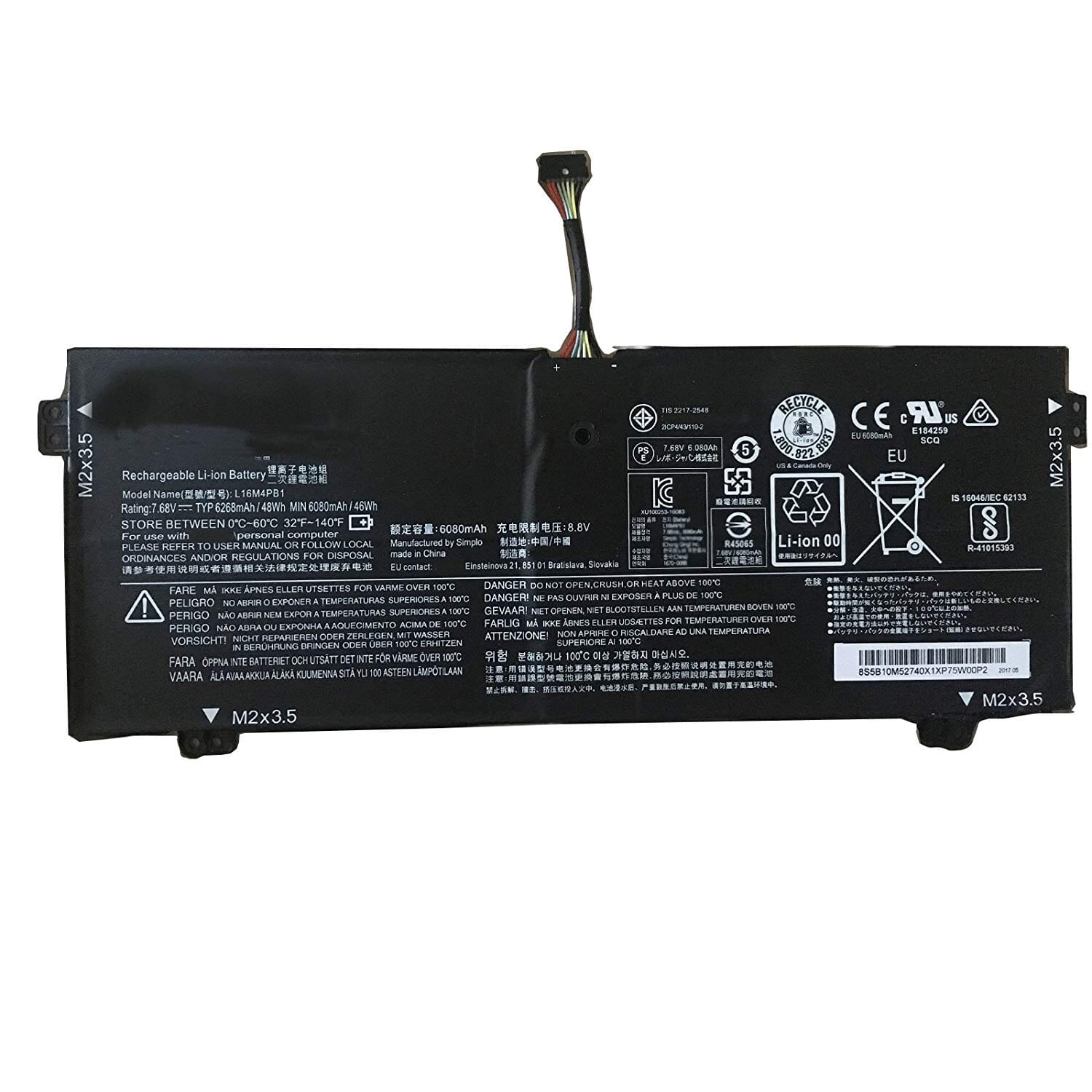 Lenovo Laptop Accu 6268mAh