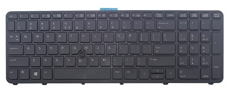 HP Clavier Qwerty US + Éclairage