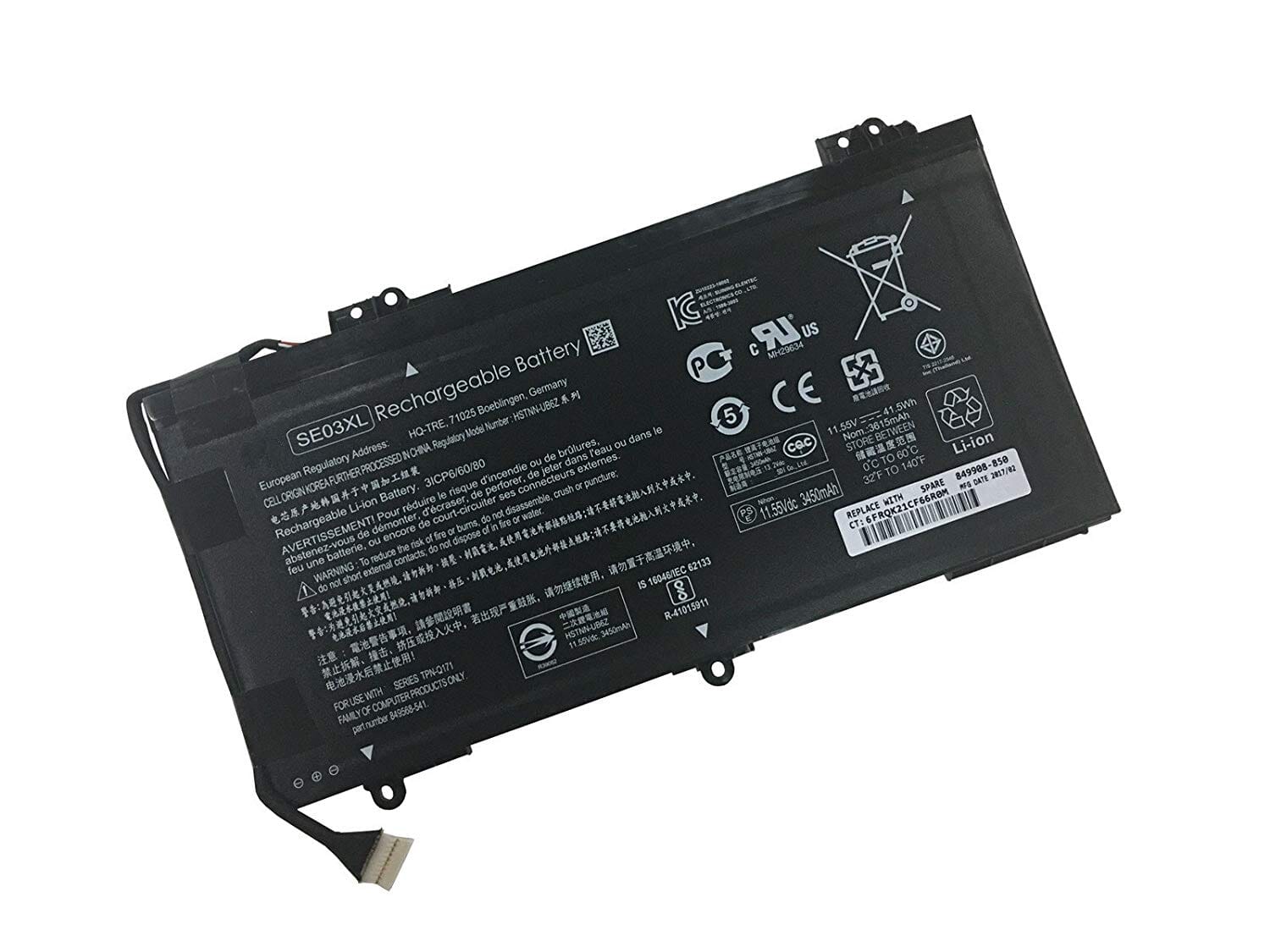 HP Laptop Accu