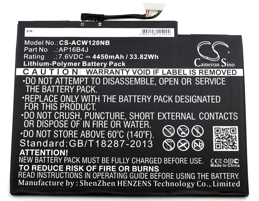 Batterie Ordinateur Portable 4450mAh