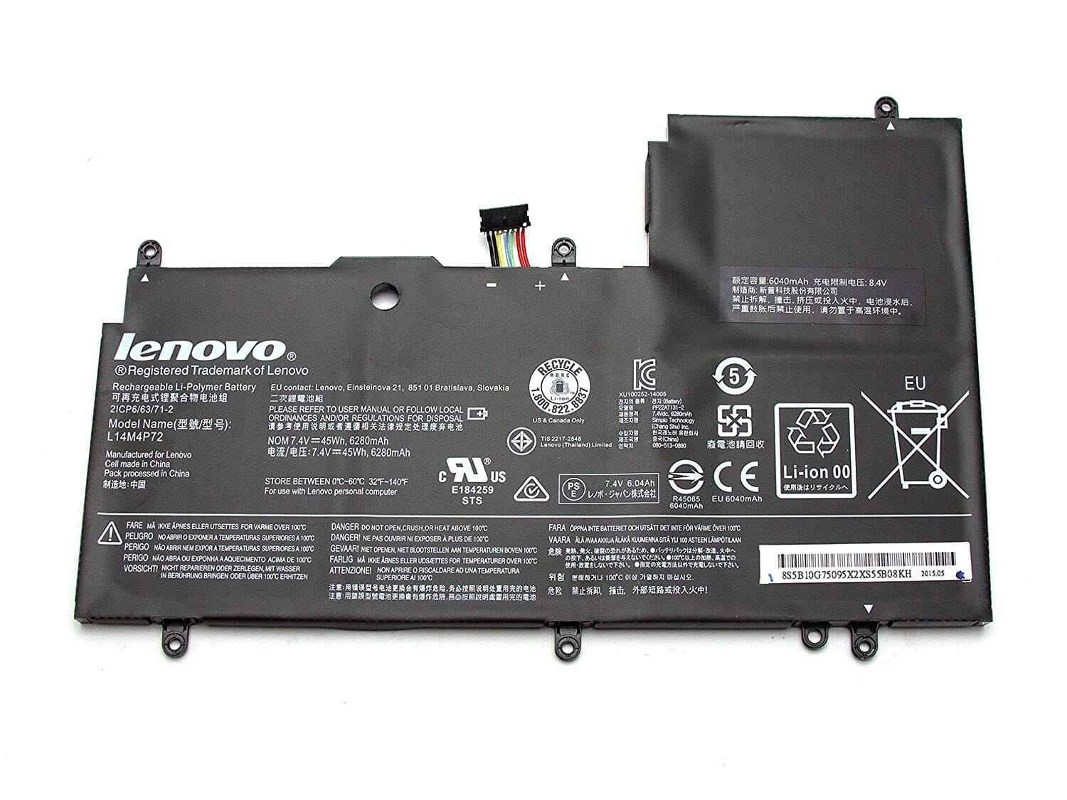 Lenovo Notebook Akku 6280mAh