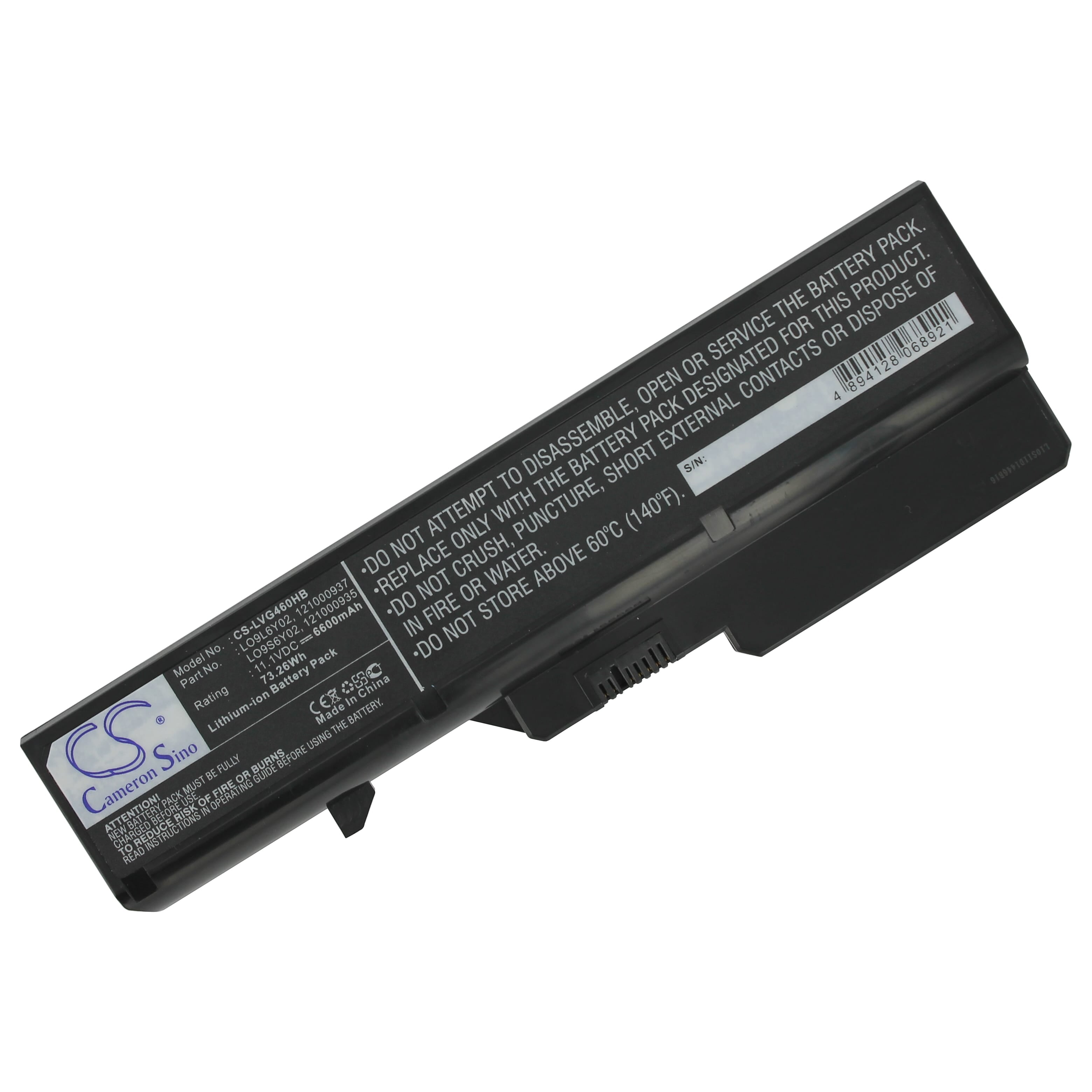 Laptop Battery Extended 6600mAh