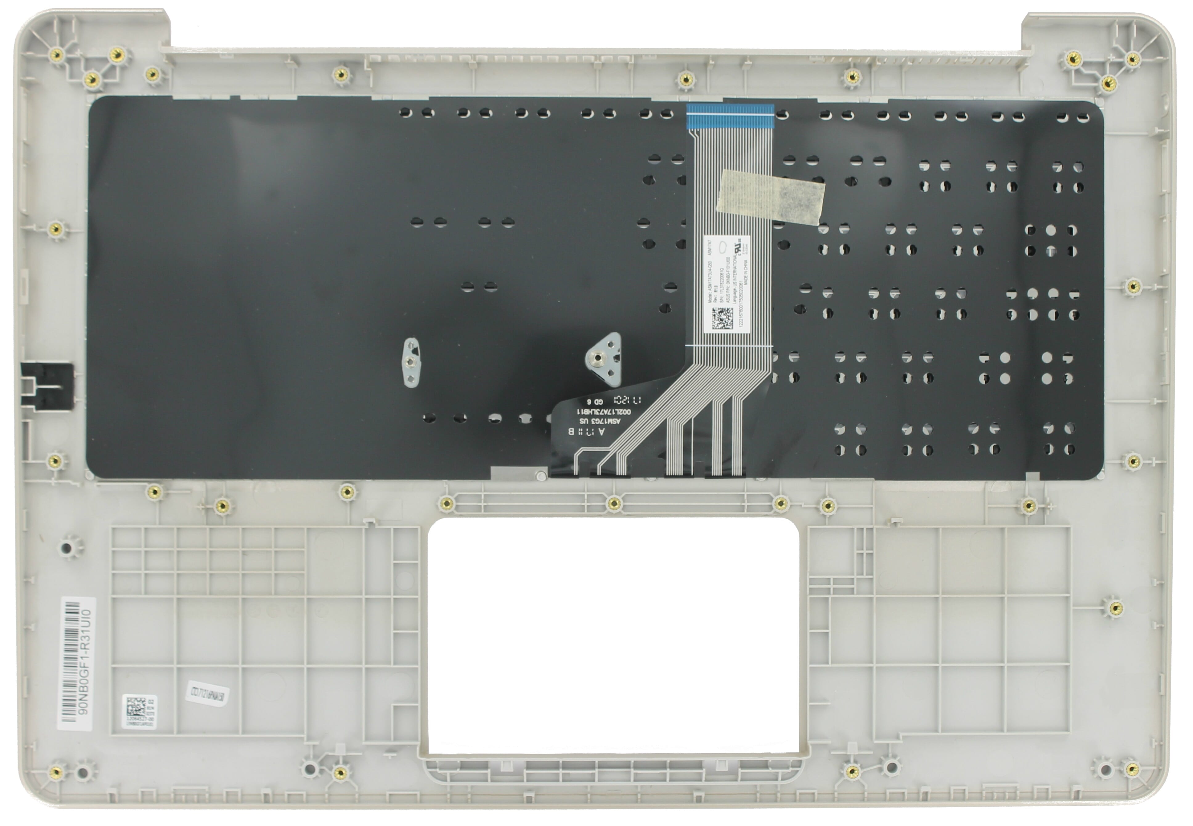 Asus Laptop Topcover + Toetsenbord US