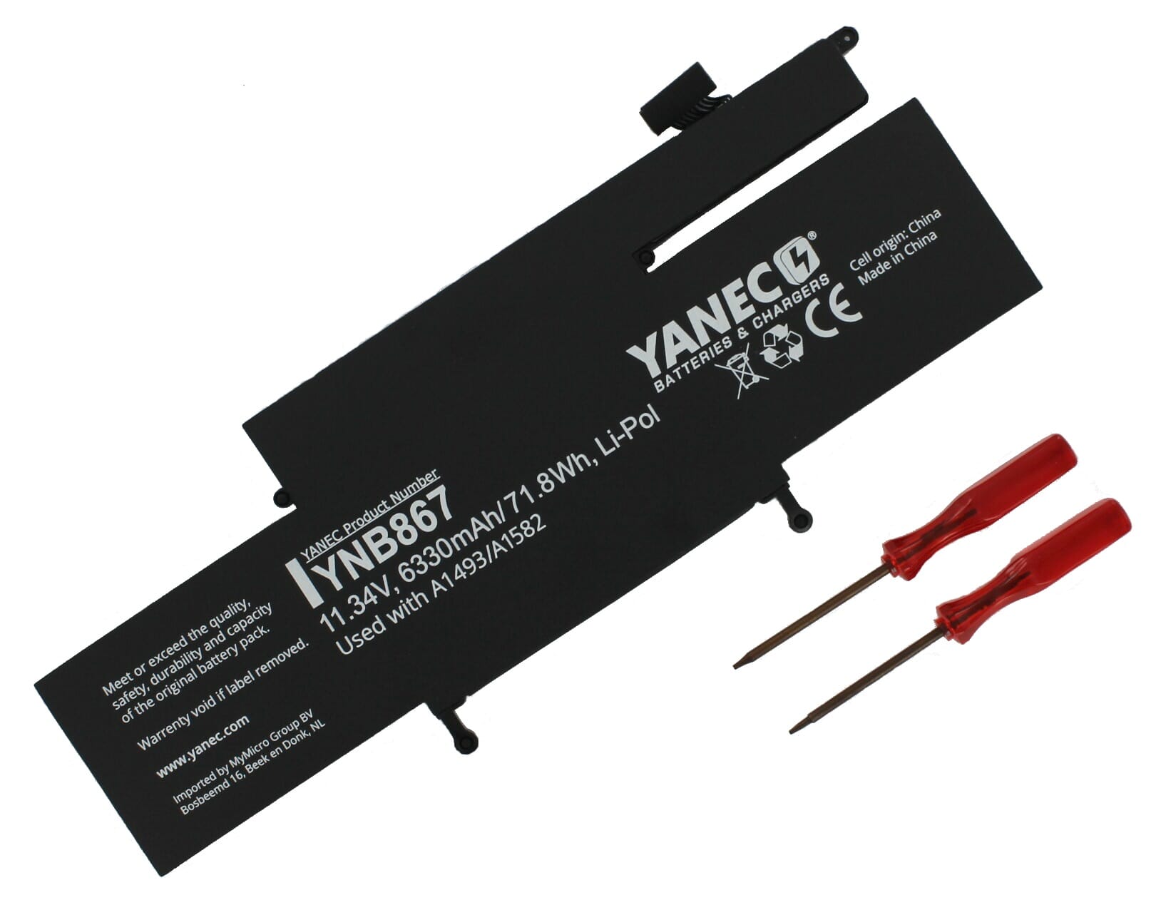 Yanec Macbook Akku 7000mAh