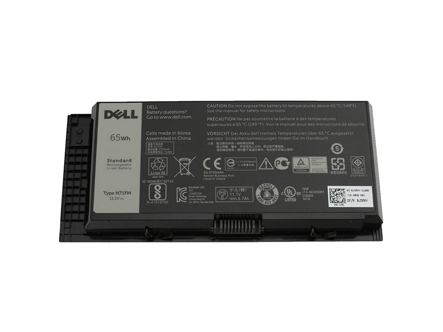 Dell Laptop Accu 5850 mAh