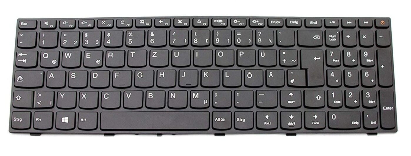 Lenovo Laptop Toetsenbord Qwertz DE