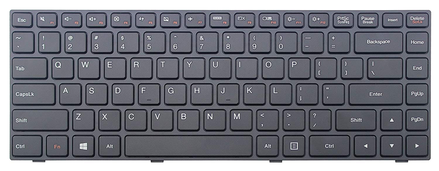 Lenovo Laptop Toetsenbord Qwerty US