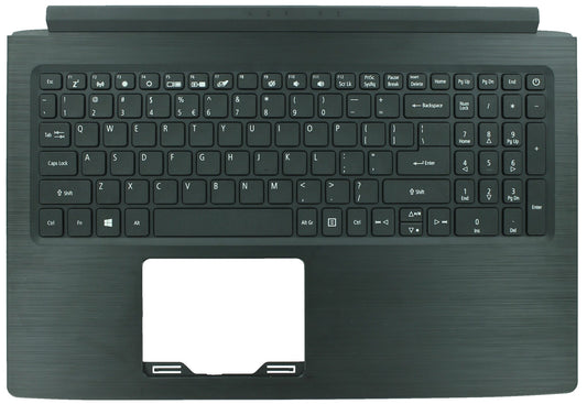 Acer Laptop Toetsenbord Qwerty US + Top Cover - Zwart