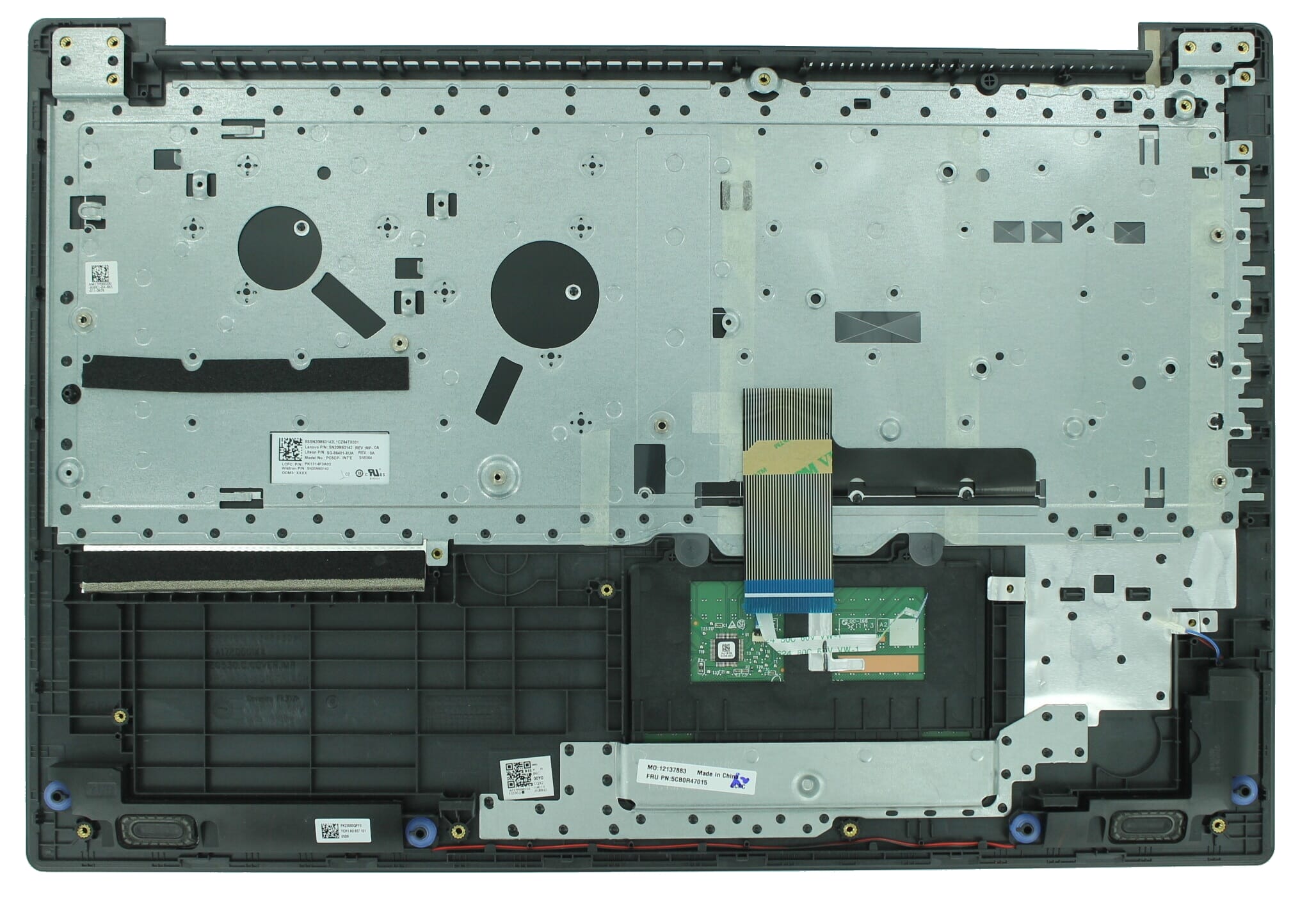 Lenovo Laptop Toetsenbord Qwerty US + Top Cover