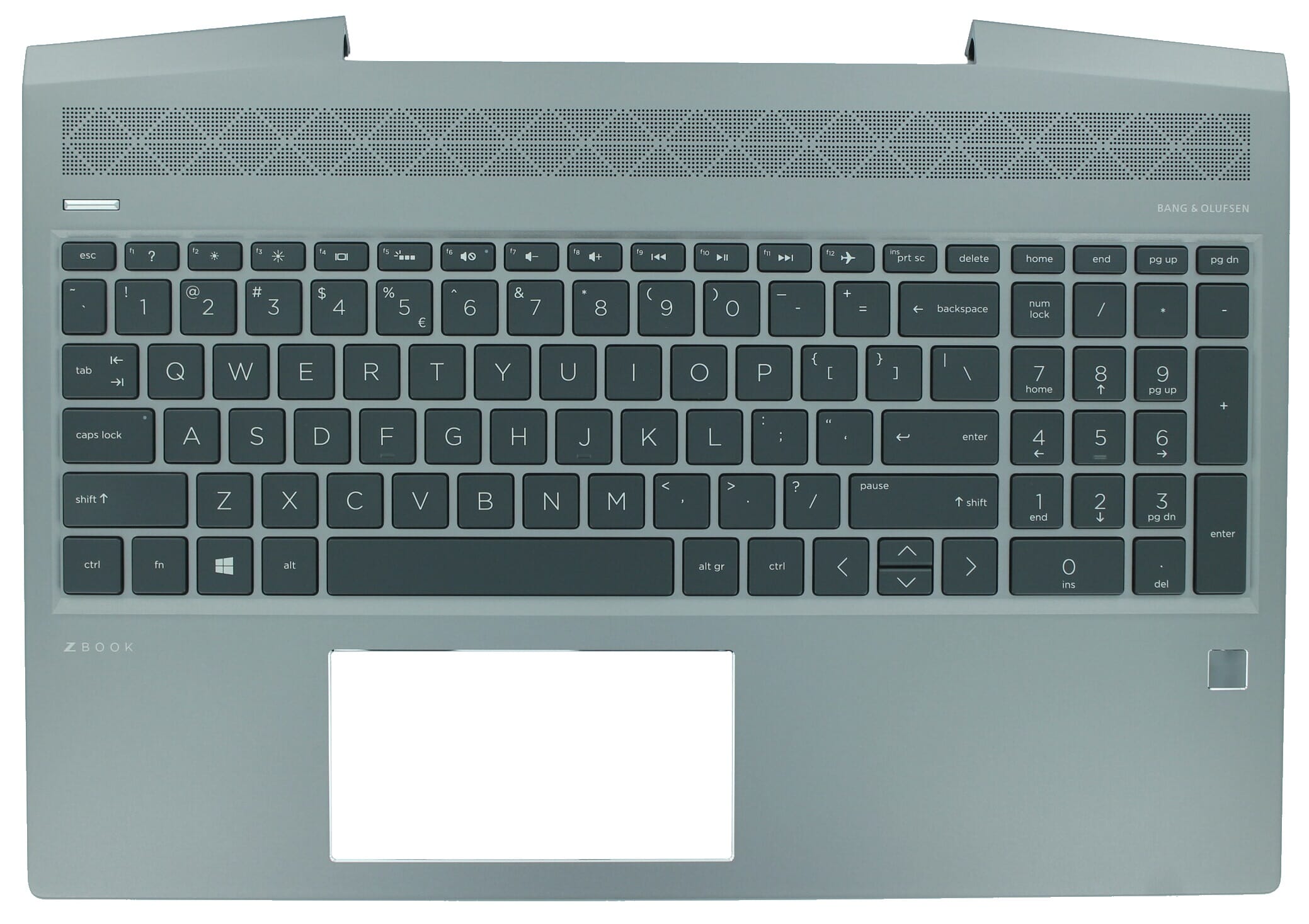 HP Laptop Toetsenbord Qwerty US + Top Cover, Backlit