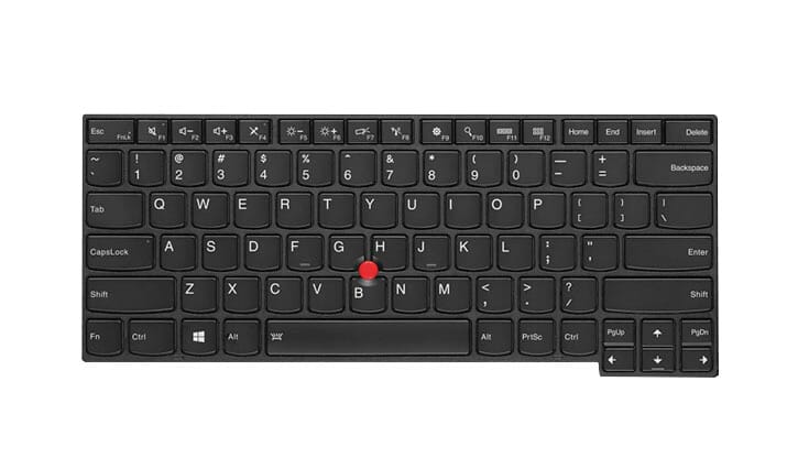 Lenovo Laptop Toetsenbord Qwertz DE + Backlit