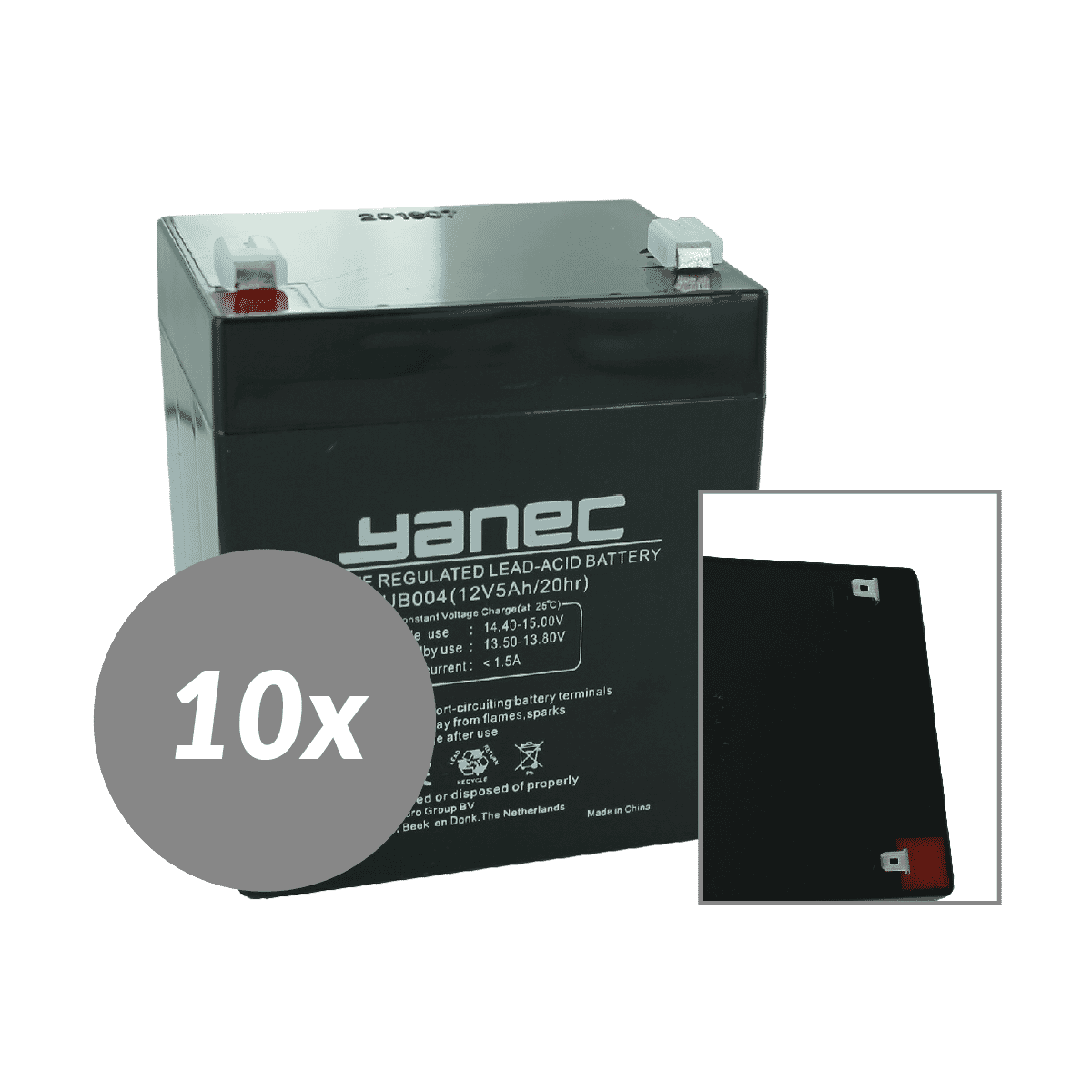 Yanec UPS Batterij Vervangingsset RBC118J (Excl. Kabels)