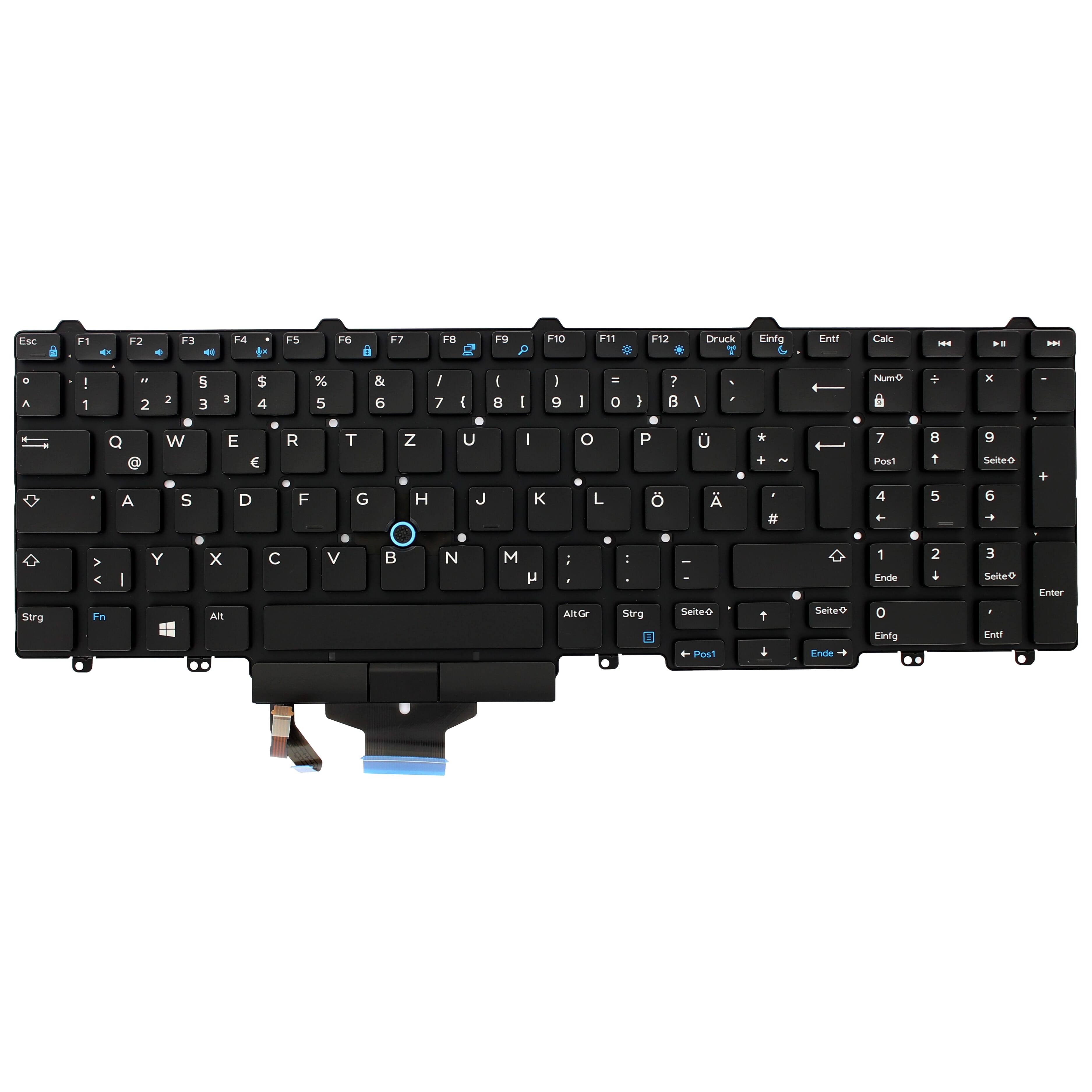 Dell Laptop Keyboard Qwertz DE