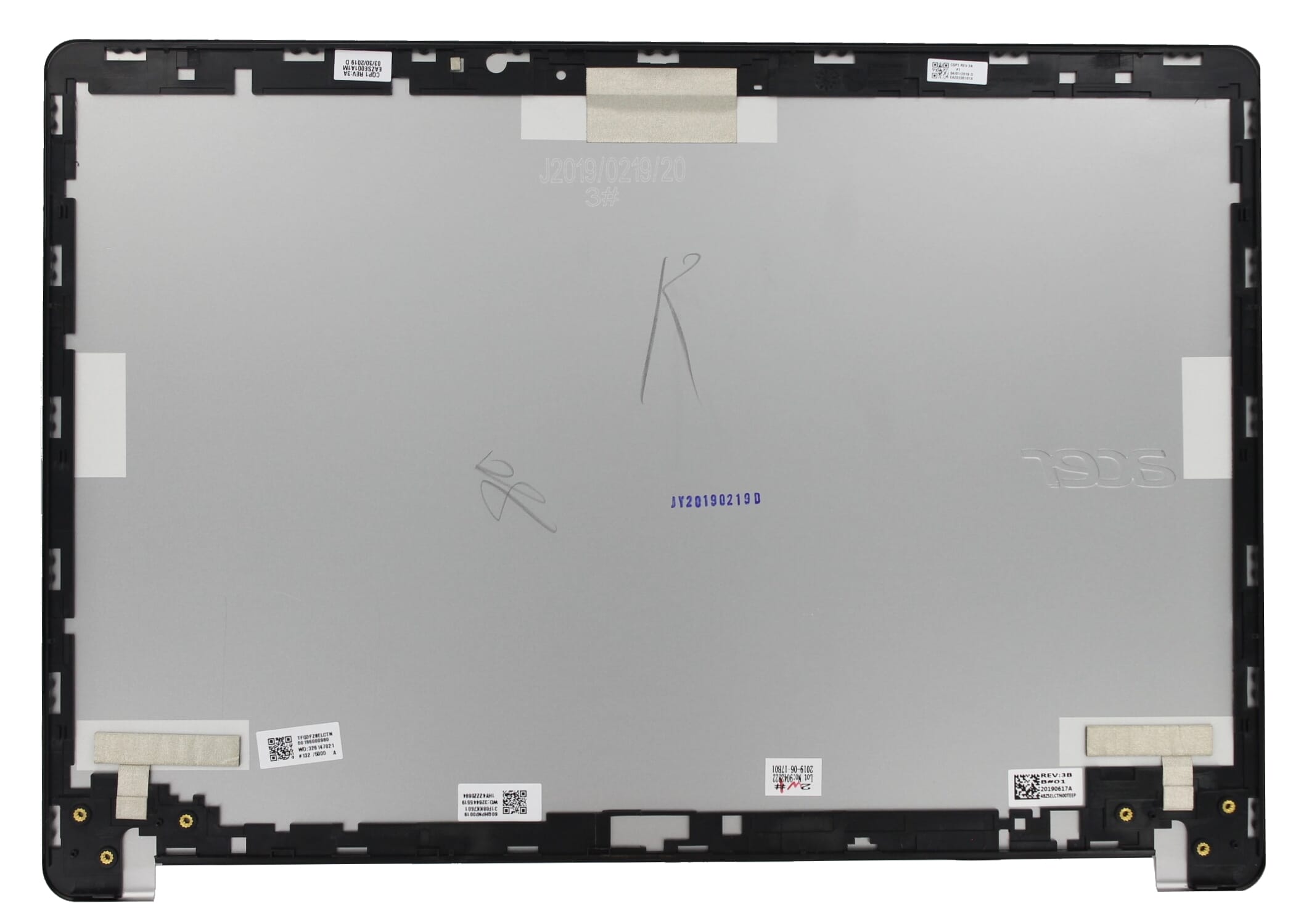 Acer Laptop LCD Back Cover - Zilver