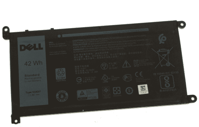 Dell Batterie pour ordinateur portable 3500 mAh