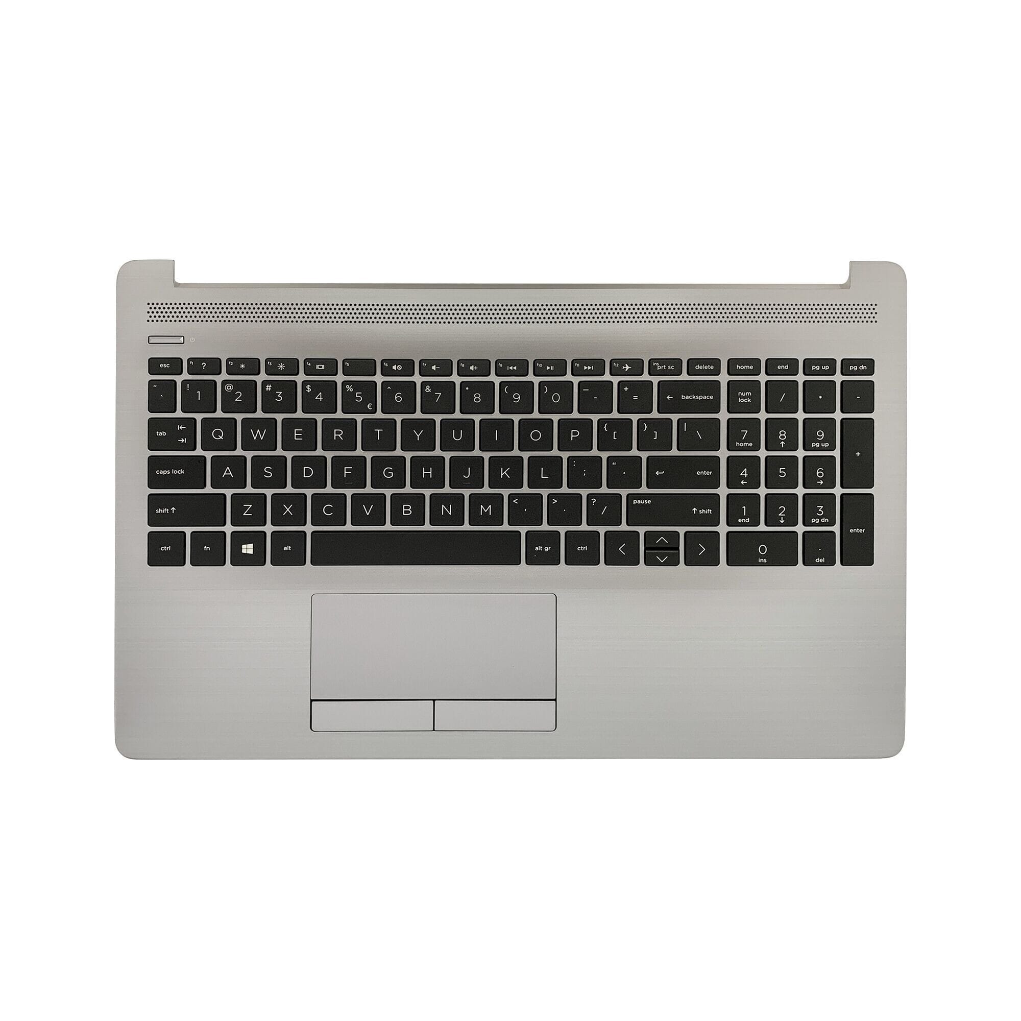 HP Laptop Toetsenbord Qwerty US + Top Cover - Zilver