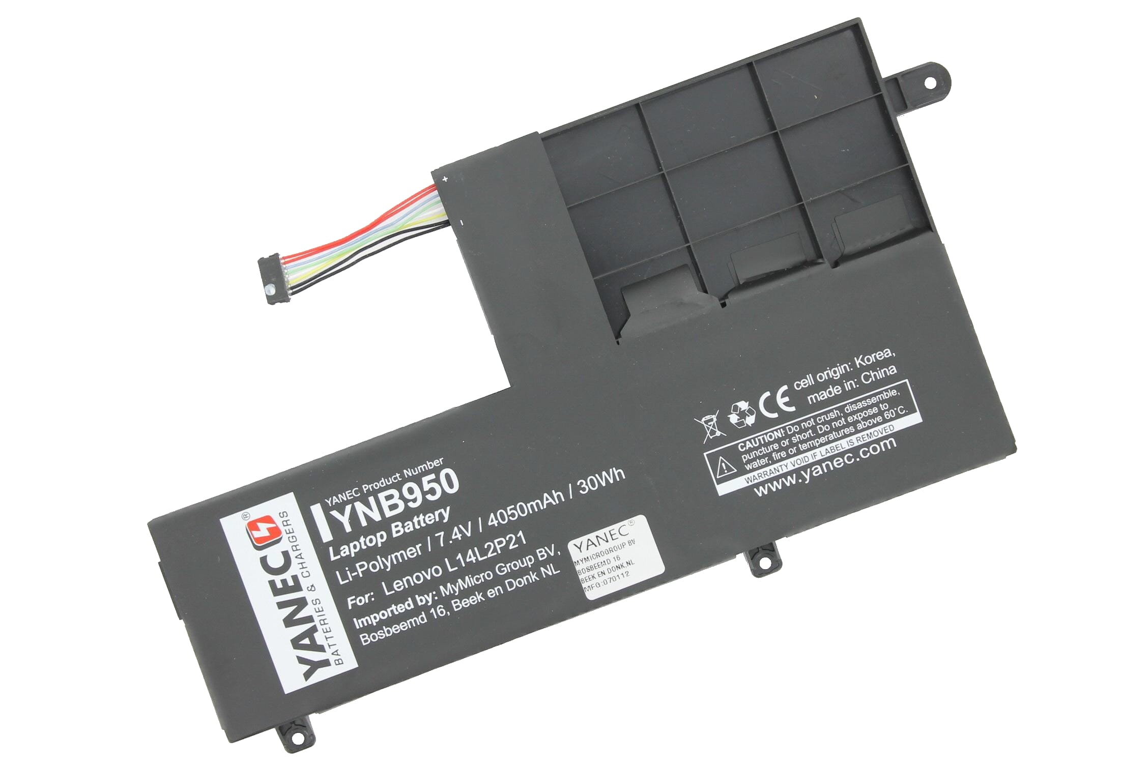 Yanec Laptop Battery 4050 mAh