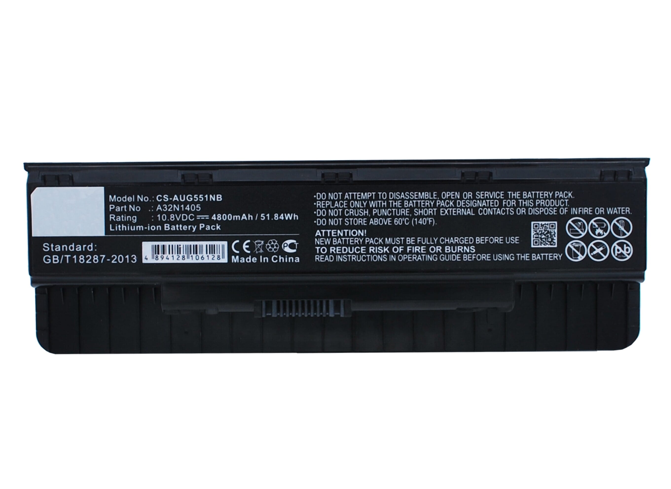 Laptop Accu 10.8V 52Wh 4800mAh