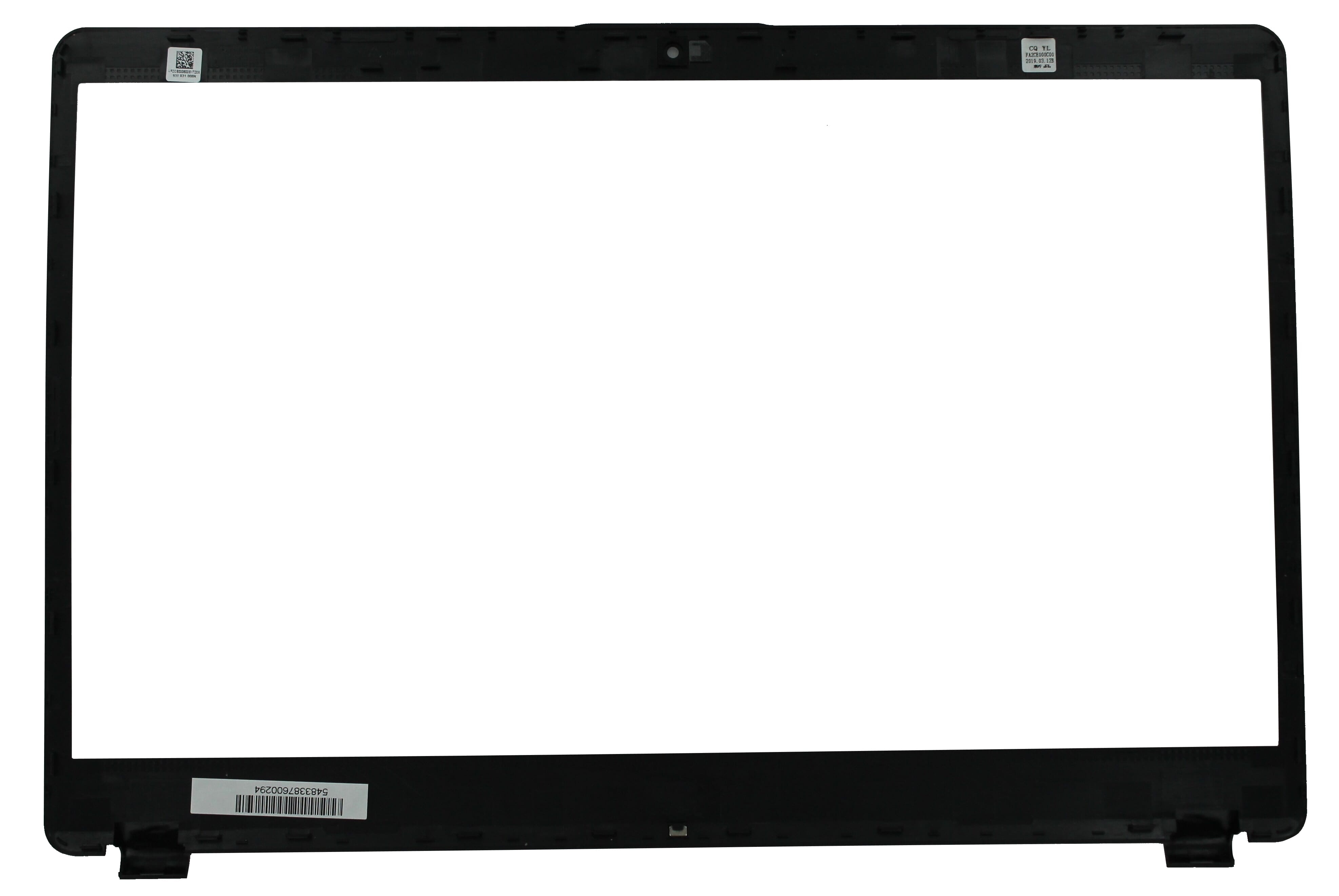 Acer Laptop LCD Bezel - Zwart