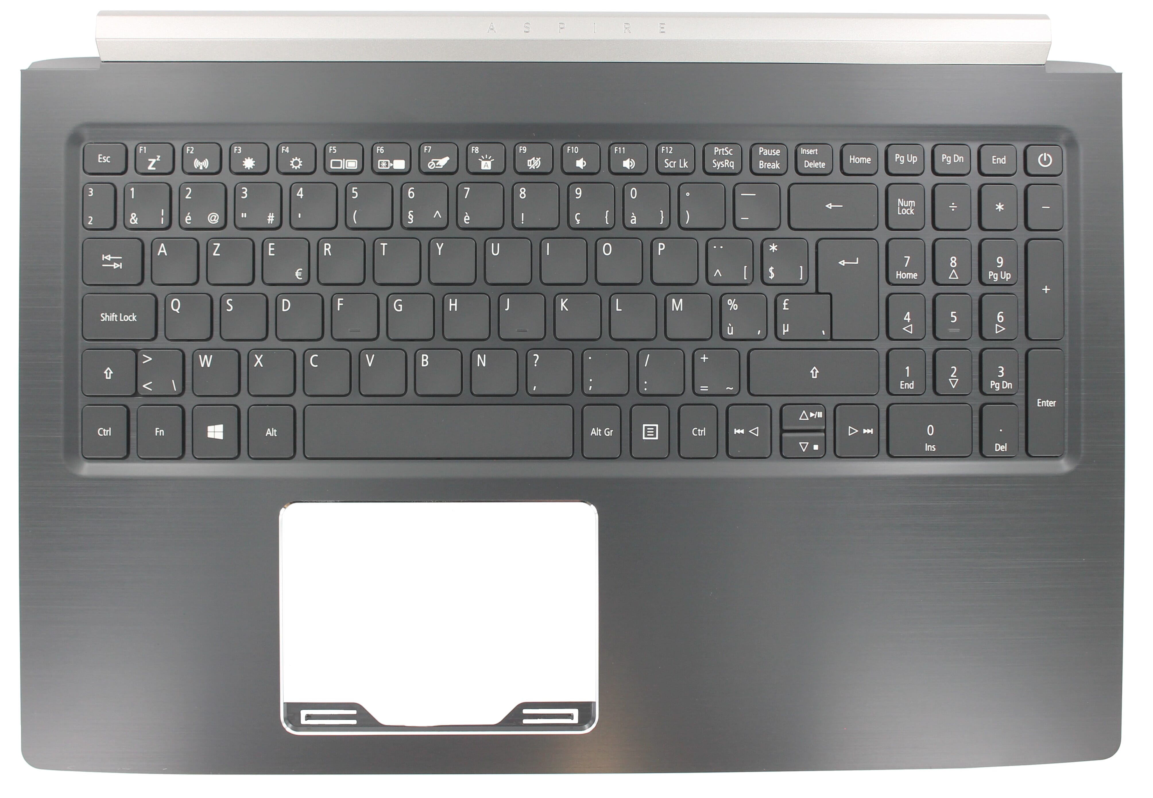 Acer Laptop Toetsenbord Azerty BE + Top Cover, Backlit