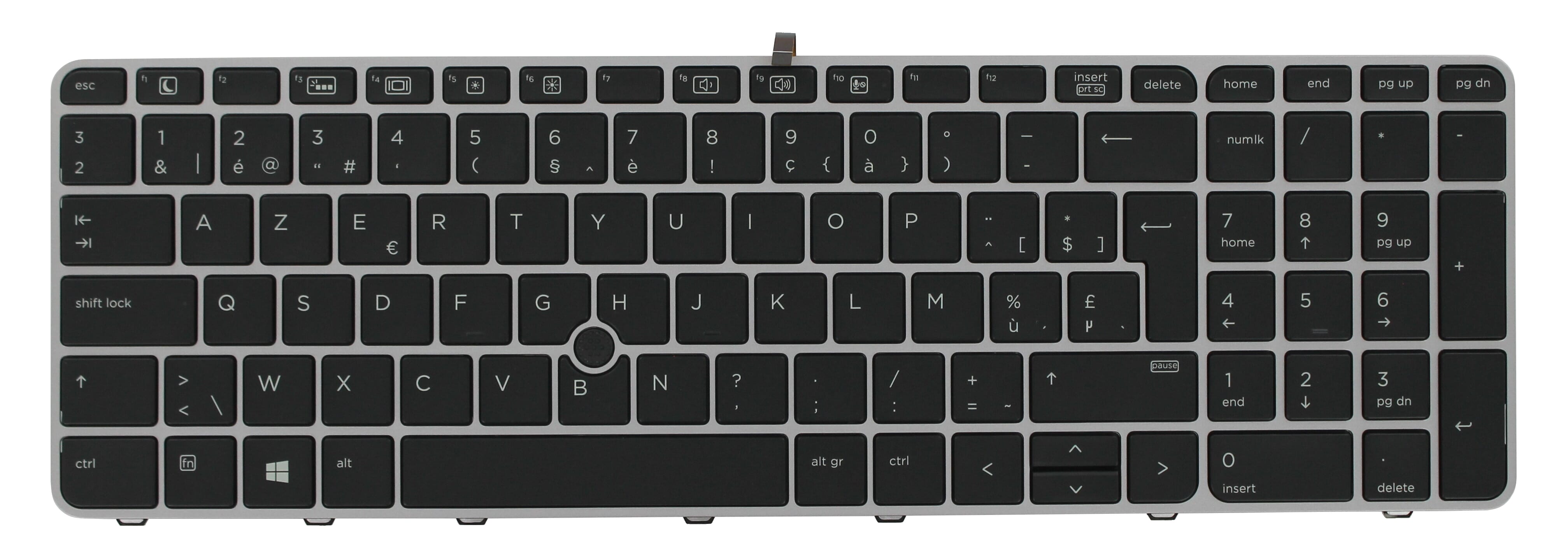 HP Laptop Toetsenbord Azerty BE + Backlight