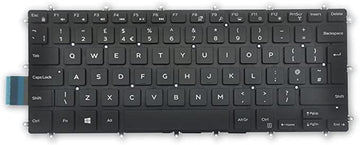 Dell Laptop Toetsenbord Qwerty UK - Zwart