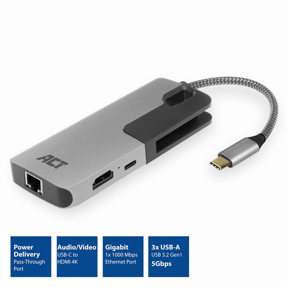 ACT USB-C 4K Multiport Dock