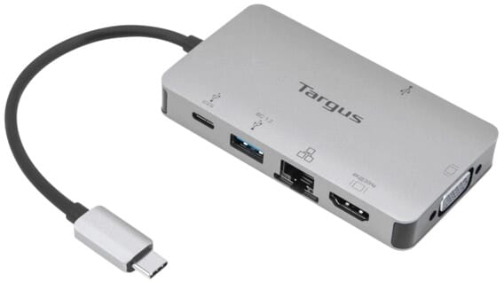 Targus USB-C Travel Docking Station - Grijs