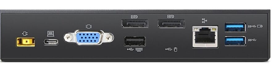 Lenovo ThinkPad USB-C 90W Docking station - Zwart