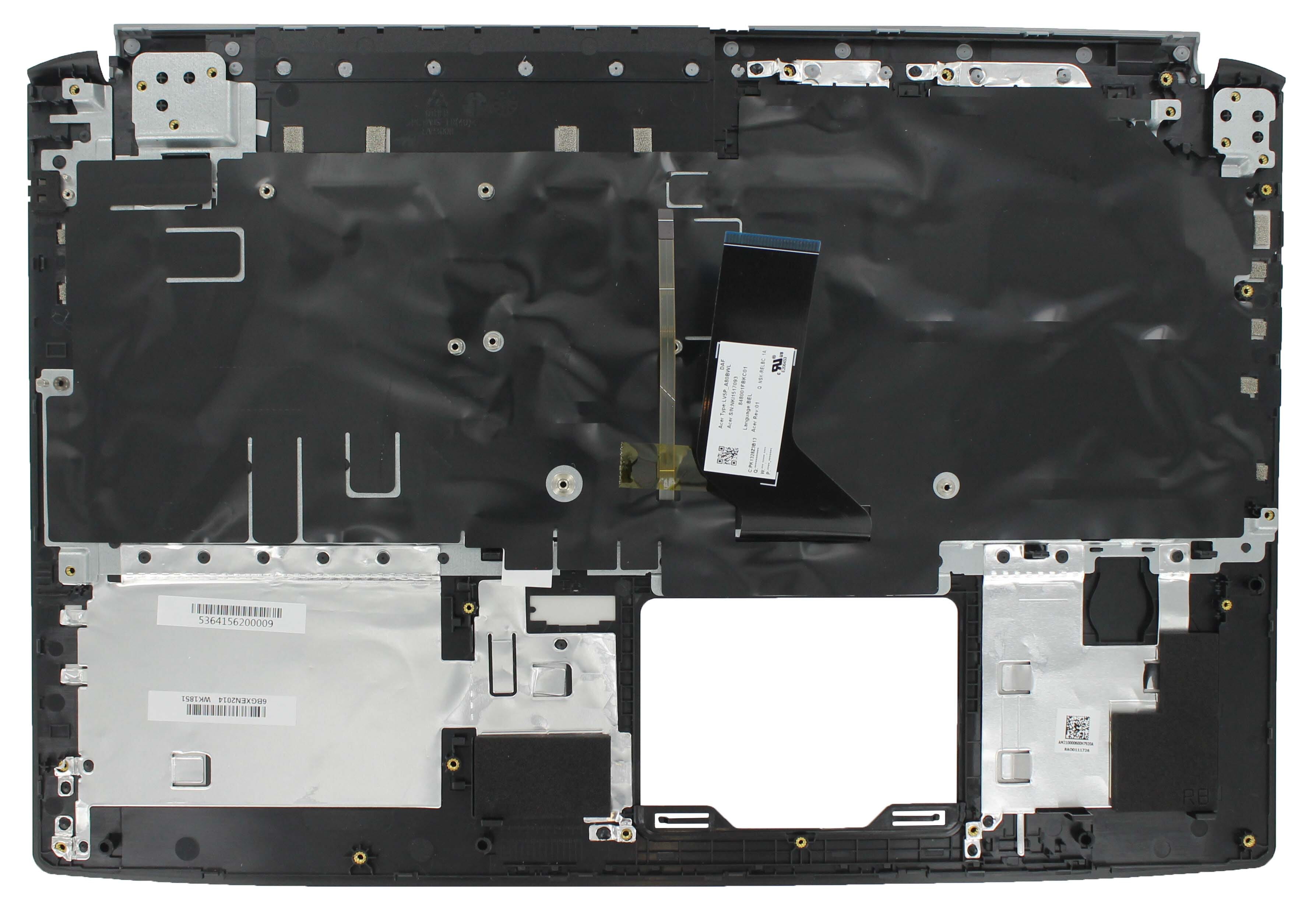 Acer Laptop Toetsenbord Azerty BE + Top Cover, Backlit